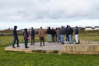 Enlarge image, modal window - Photo prise lors d'un projet