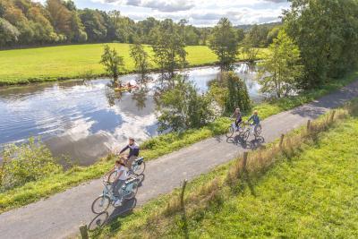 Enlarge image, modal window - Le Halage à vélo