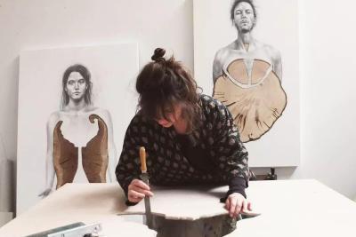 Enlarge image, modal window - Photo d'une oeuvre de l'artiste