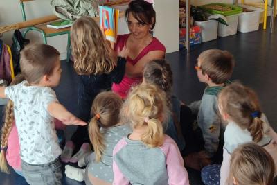 Enlarge image, modal window - Photo prise lors du projet "Oisô autour du mouvement"