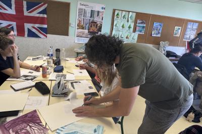 Enlarge image, modal window - photo prise lors d'un atelier manuel