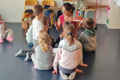 Enlarge image, modal window - Photo prise lors du projet "Oisô autour du mouvement"