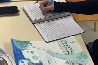 Enlarge image, modal window - photo prise lors d'un atelier manuel