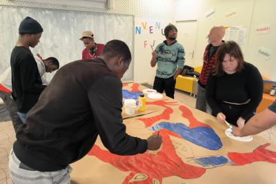 Enlarge image, modal window - photo prise lors d'un atelier manuel