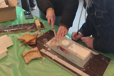 Enlarge image, modal window - photo prise lors d'un atelier manuel