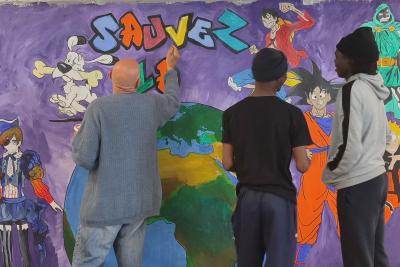 Enlarge image, modal window - photo prise lors d'un atelier manuel