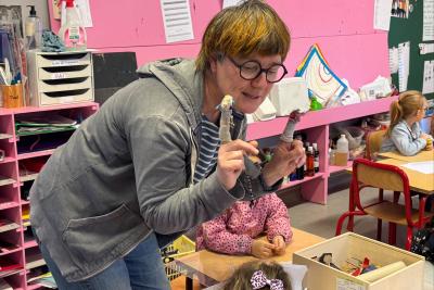 Enlarge image, modal window - photo prise lors d'un atelier manuel